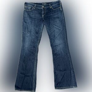 Big and Tall Blue Denim Jeans